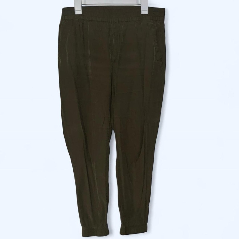 Olive Green Comfy Size L Jogger Pants